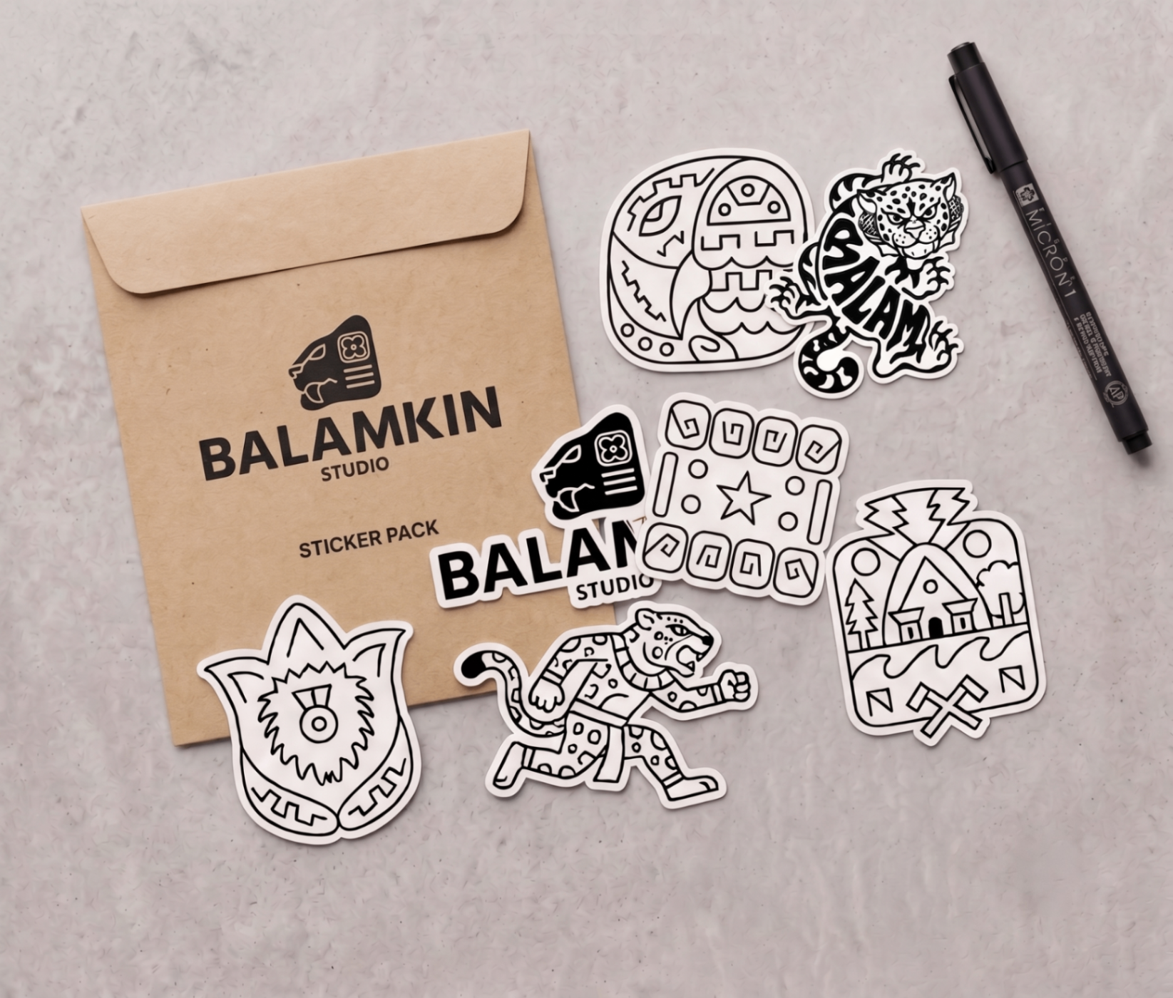 Sticker Pack Glifos Hondureños