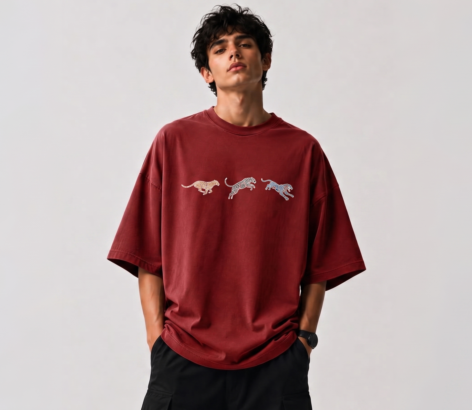 Camisa Jaguar Run Jump Attack