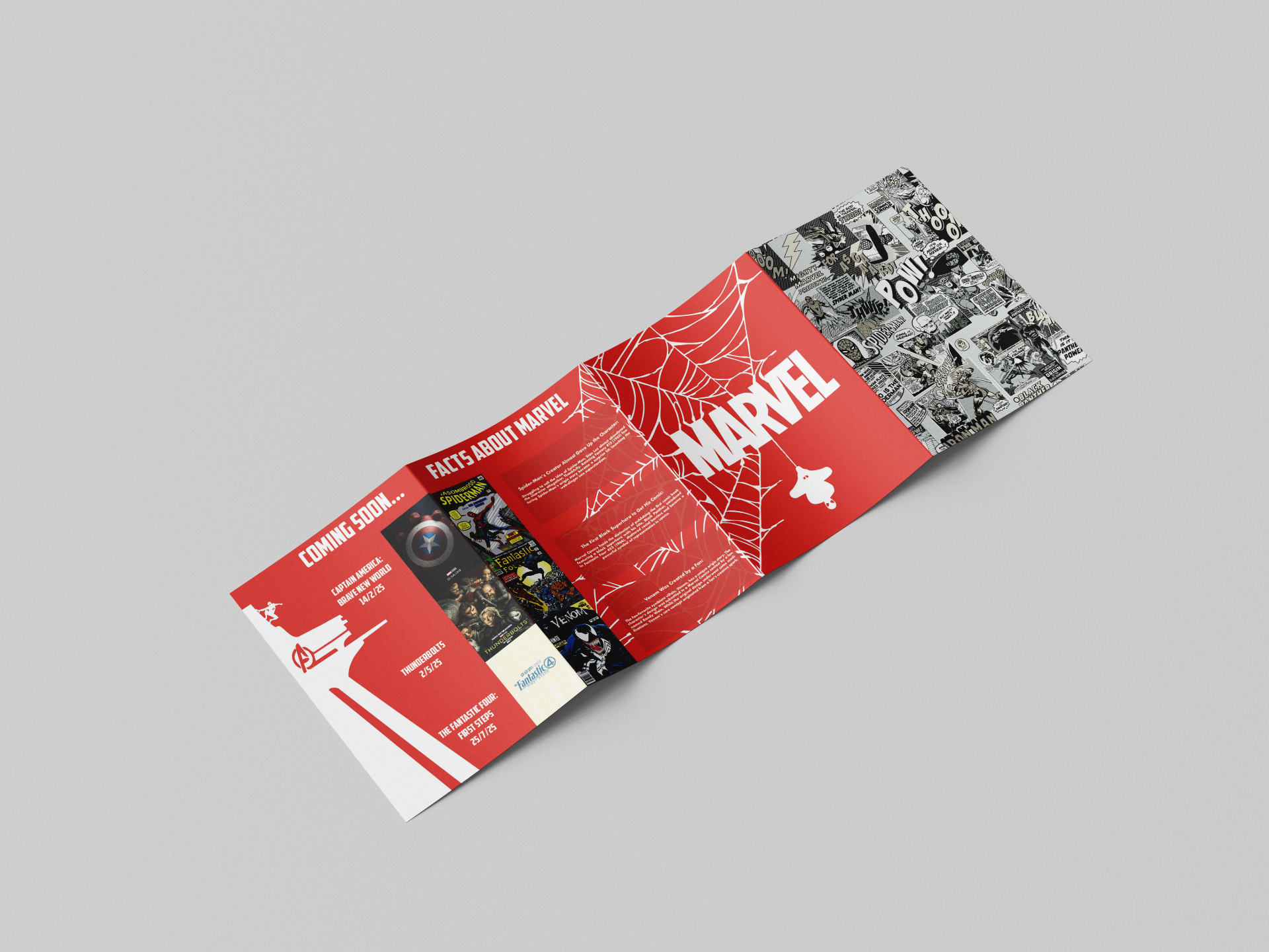 Comic-Con — Panfleto fan made — 2 de 3